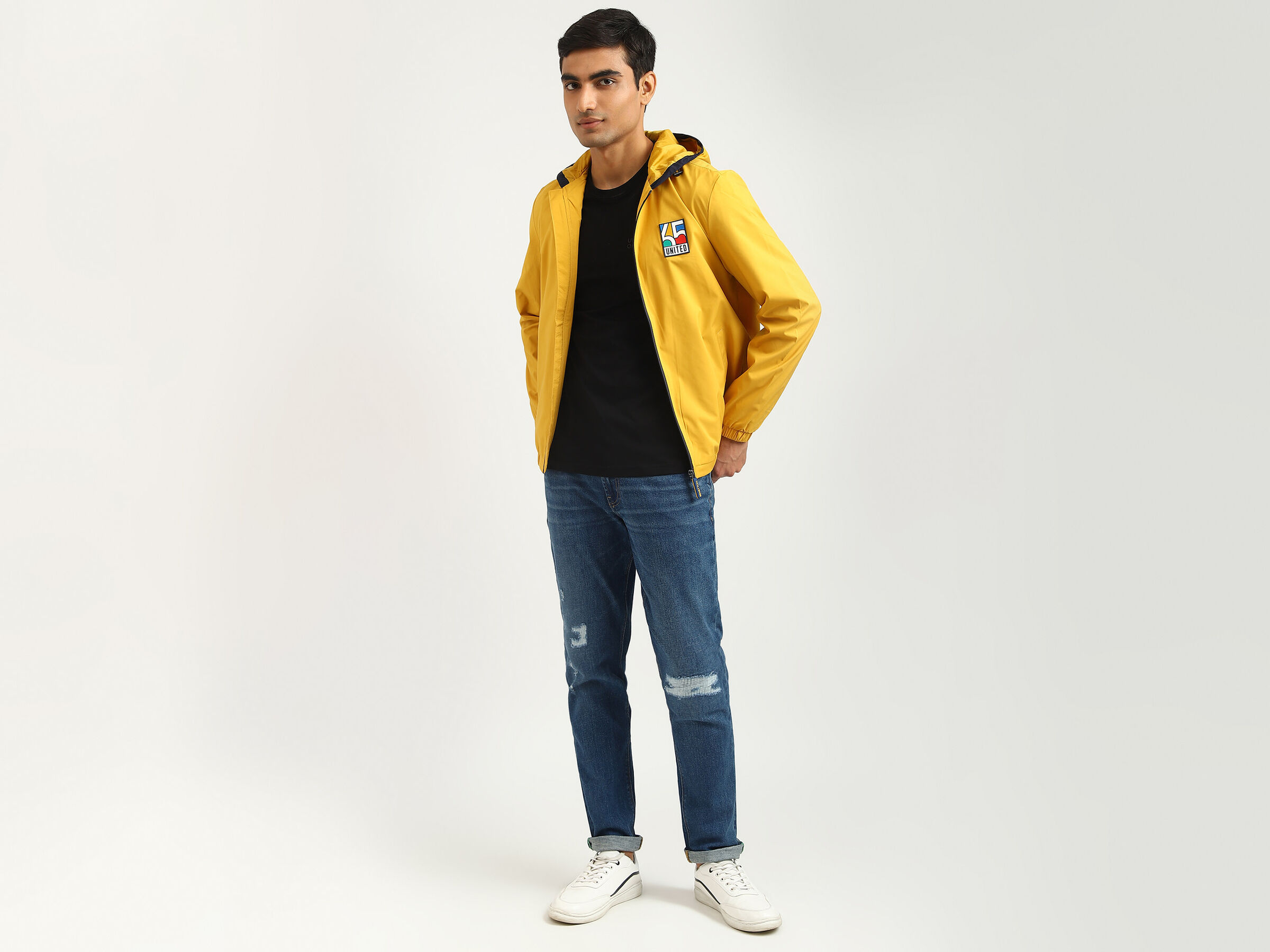 BRANDING LIGHTWEIGHT HOOD JACKET image number 4